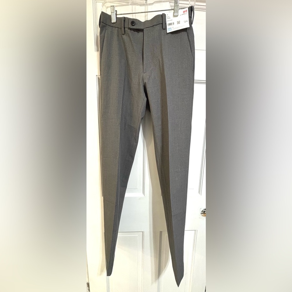 NWT Uniqlo 27x34” AirSense DRY Pants Gray